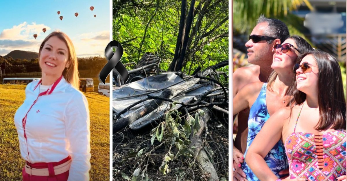 Filha que conseguiu pular de balão em SC, mas perdeu os pais se pronuncia pela 1ª vez: “Vocês eram tudo para mim”