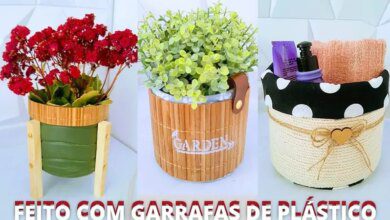 Ideias incríveis com garrafas de plástico