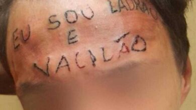 Juíza decreta prisão de tatuador e amigo que tatuaram testa de bandido