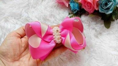 Laço Leticia com Pérolas – Muito Fácil