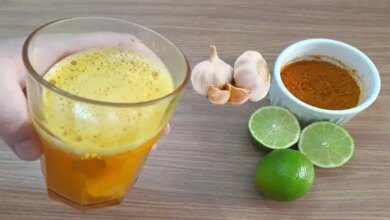 Limonada com alho e açafrão, aumenta a imunidade e previne doenças