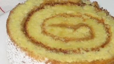 massa para rocambole muito fofinha