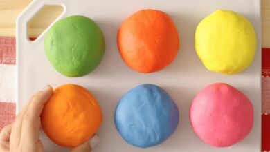 Massinha de modelar com gelatina caseira