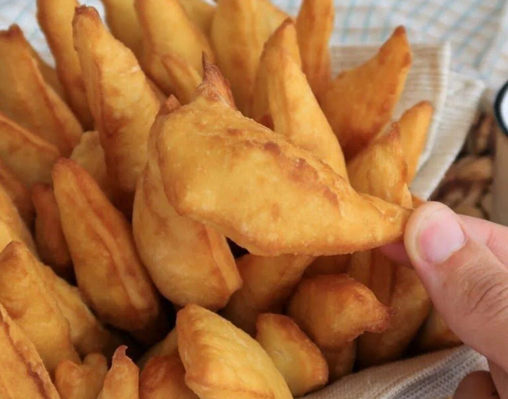 massinha frita que minha avo fazia toda semana pro lanche massinha frita da vovó uma delícia