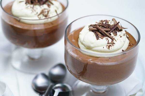 Mousse de Chocolate com Nata