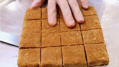 pacoca caseira feita com 3 ingredientes apenas Paçoca caseira feita com 3 ingredientes apenas