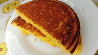 pao de fuba super fofinho feito na frigideira Pão de Fubá Super Fofinho - Feito na Frigideira