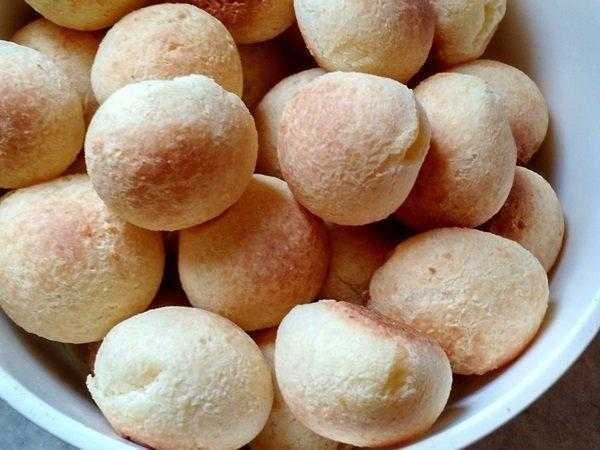 Pão de queijo sem óleo