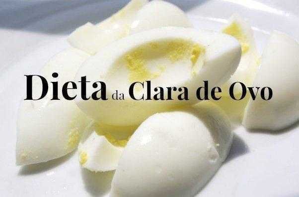 perca peso com saude e facilidade com adieta da clara Clara de ovo ajuda na perda de peso