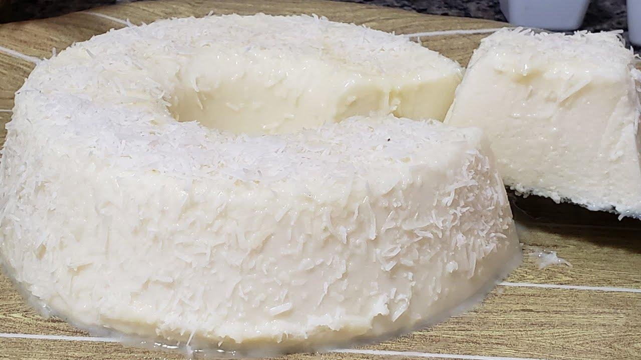 pudim gelado de maria mole