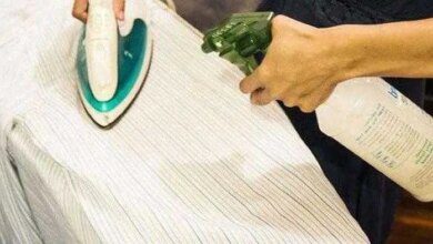 Receita de água de passar roupa