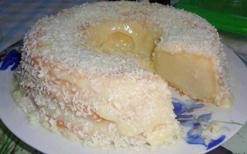 receita de bolo com leite de coco Receita de bolo com leite de coco