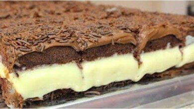 Receita de Bolo Lua-de-mel de liquidificador