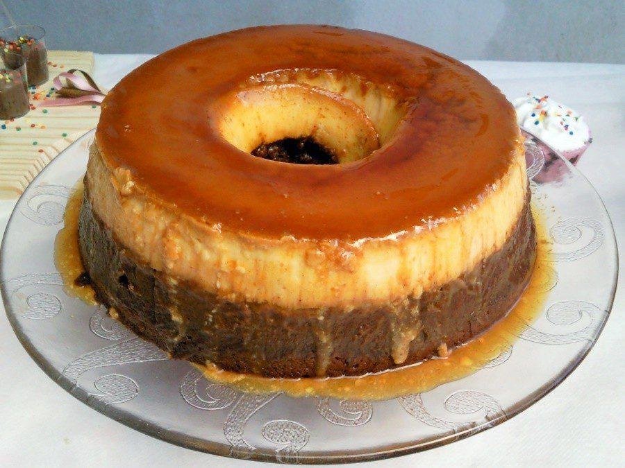receita de bolo pudim de coco Bolo Pudim de Coco