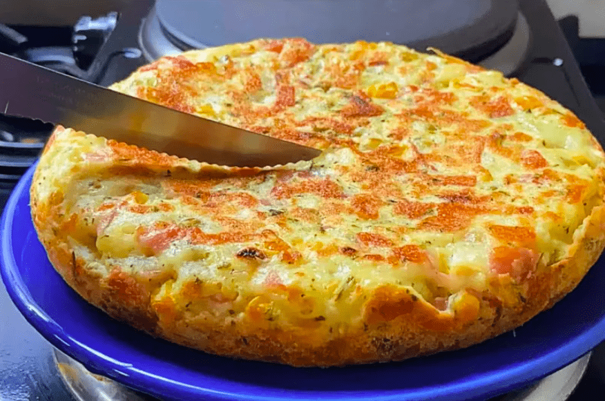 receita de lanche gulosao de frigideira facil e saboroso Lanche Gulosão de Frigideira