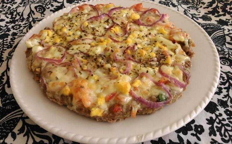 receita de pizza de carne moida Receita de Pizza de Carne Moída