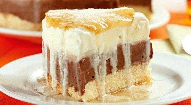 Receita de torta de abacaxi com chocolate
