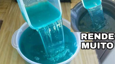 Sabão Liquido Serve Como Base e Detergente