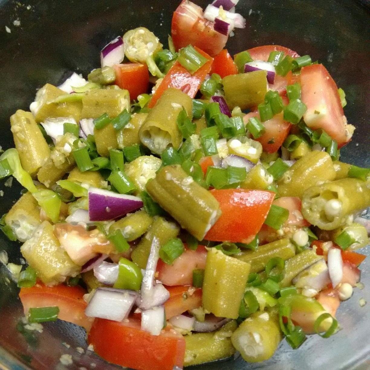 salada de quiabo verde facil e bem nutritiva salada de quiabo verde deliciosa e bem nutritiva