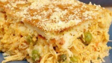 Torta De Frango Cremosa: impossível resistir