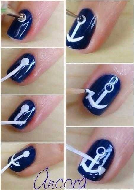 Tutorial unhas náuticas d