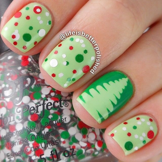 Unhas Decoradas para o Natal Unhas Decoradas para o Natal