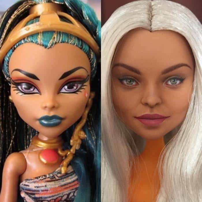 1596918527 501 Artista retira a maquiagem de bonecas e as recria com