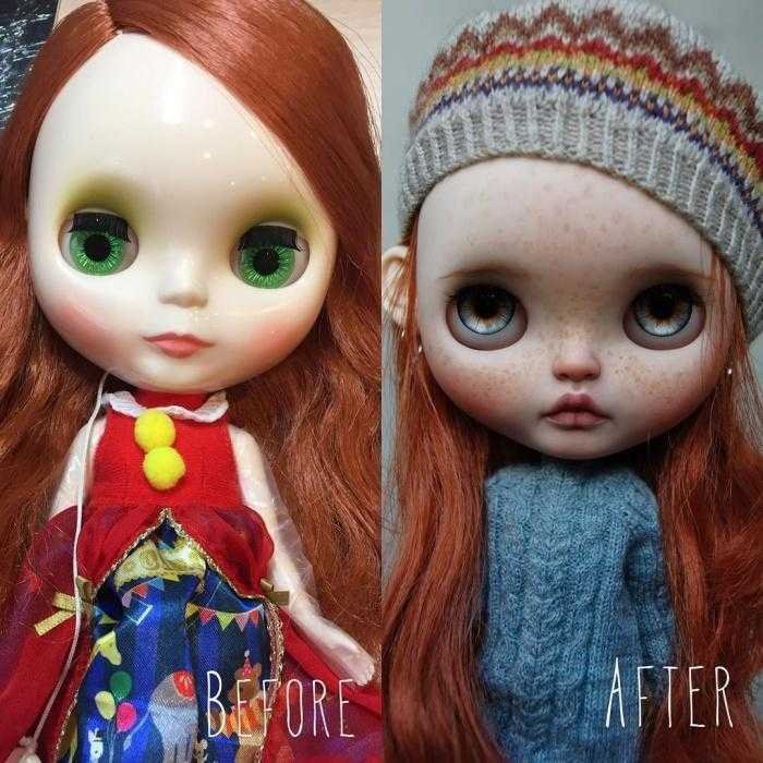 1596918535 751 Artista retira a maquiagem de bonecas e as recria com