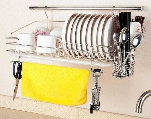 Escorredor de louça de parede