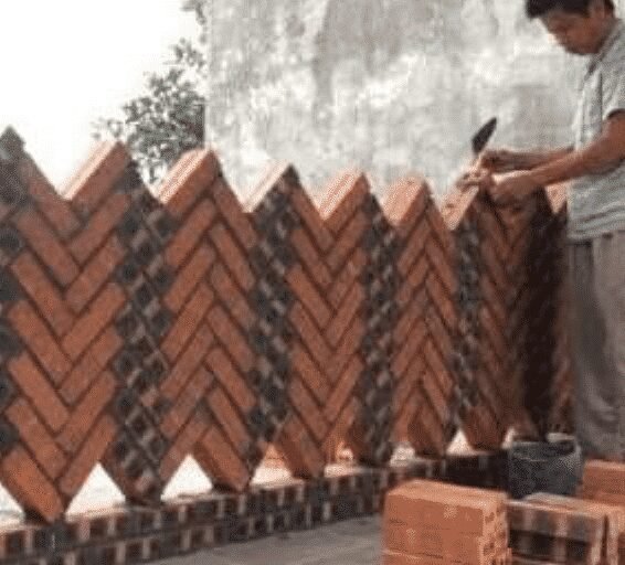 Ideias de Muros feitos com tijolinho