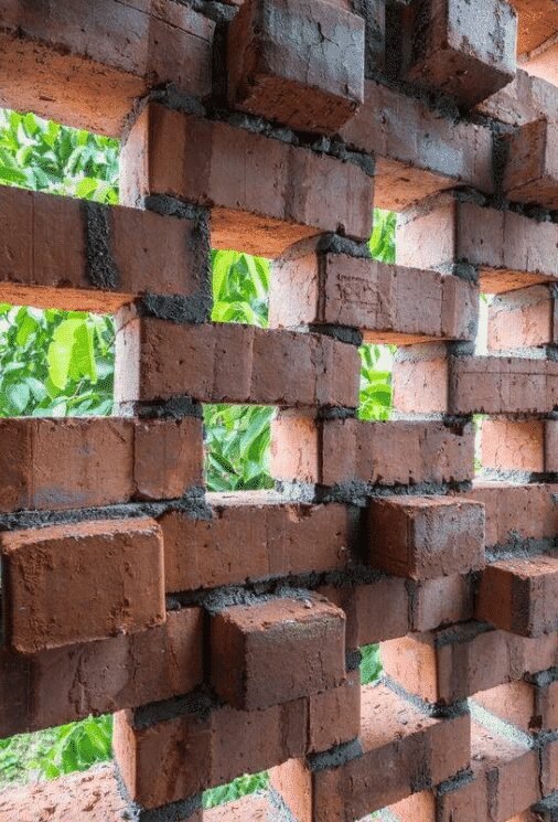Ideias de Muros feitos com tijolinho