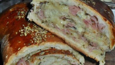 Receita de pão de pizza rápido