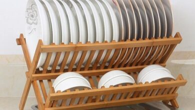 Escorredor de louça dobrável