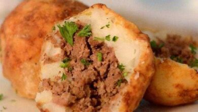 Receita de croquete de batata com carne moida