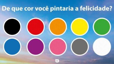 Com qual cor voce pintaria a felicidade Veja o que
