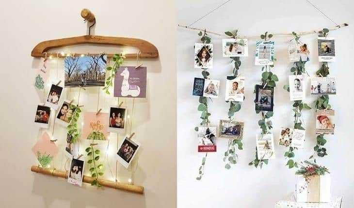 decoração com fotos