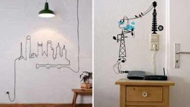 Como esconder fios elétricos na parede?