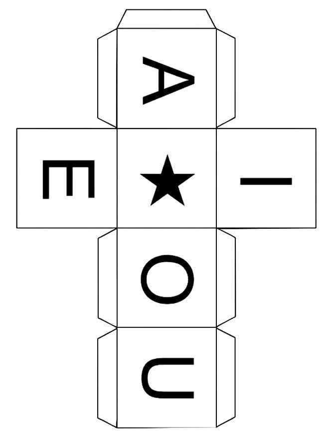 1751423282 32 como fazer um dado Molde para dado de papel