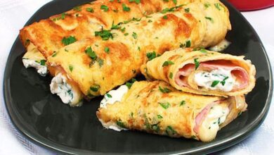 Panqueca de Omelete uma receita deliciosa e super fcil