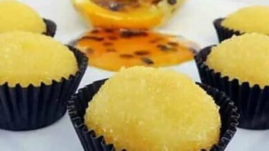 Receita de Beijinho de Maracuja