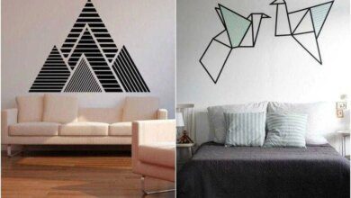 Dicas de como decorar paredes com fita isolante