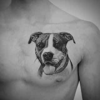 1597772028 764 Tatuagens de Cachorro 50 Fotos Inspiradoras para fazer hoje