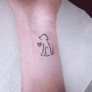 1597772038 810 Tatuagens de Cachorro 50 Fotos Inspiradoras para fazer hoje
