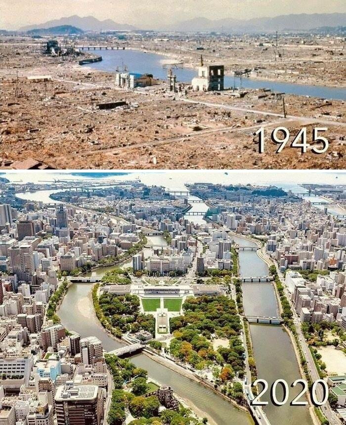 1632925209 614 21 Fotos de antes e depois de alguns lugares que