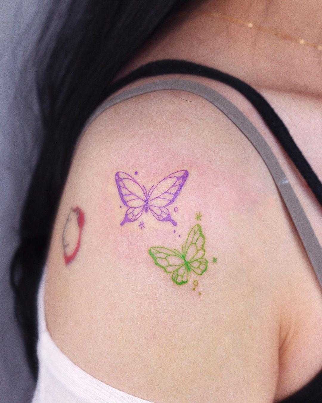 1594227085 458 70 opcoes de Tatuagem de Borboleta ideais para voce