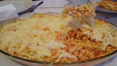 Receita de macarrão parafuso ao forno deliciosa