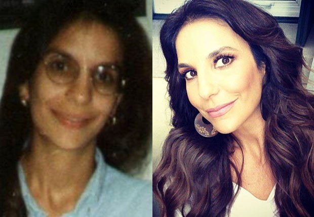 Ivete Sangalo antes e depois (Foto: Reprodução/Instagram)