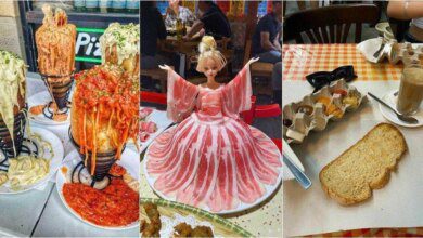 22 Refeições que foram servidas das formas bem estranhas