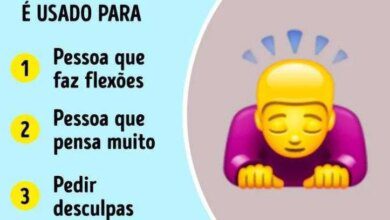 15 Emojis em que o significado nao e o que