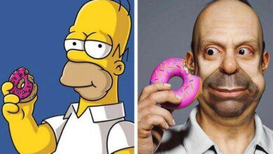 Artista cria versão real de personagens de desenhos animados, e o resultado faz sucesso na internet